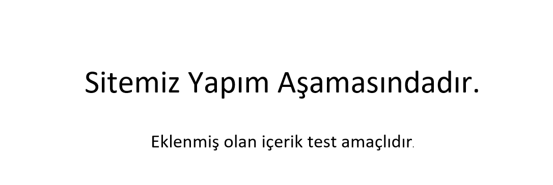 SİTE YAPIMI TEST